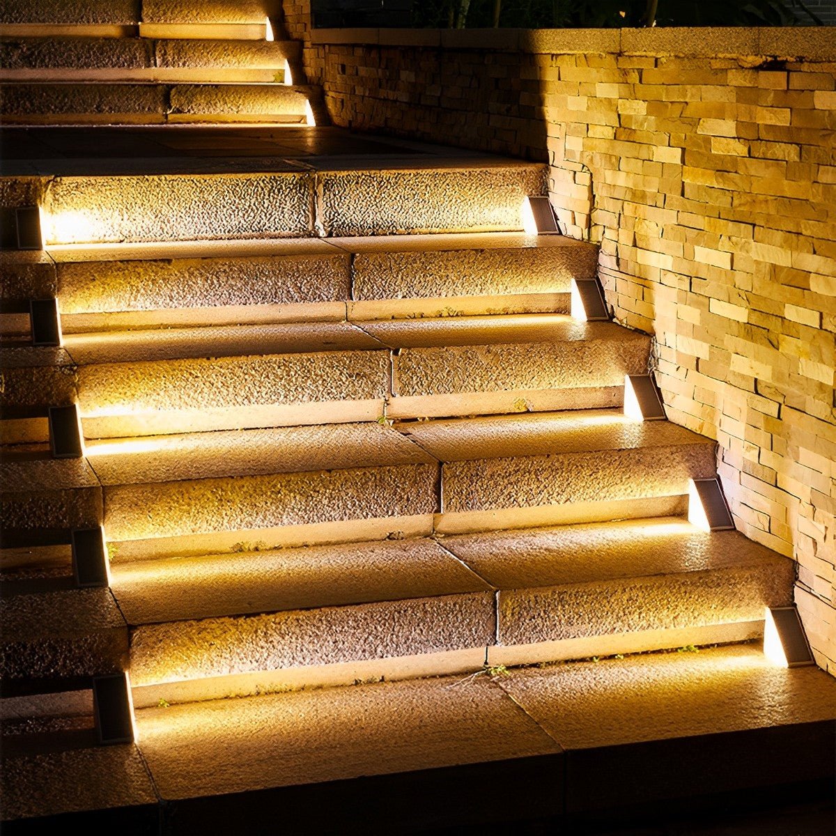 Recessed Linear LED Step Light – Covea House